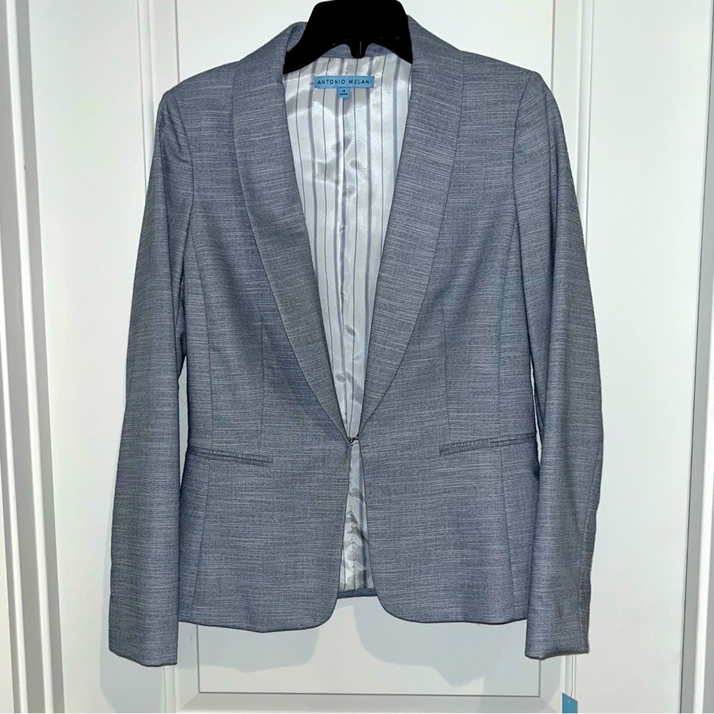 Womens Grey-Blue Suit with tags